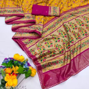 Madhav Nx Pashmina Printed Saree