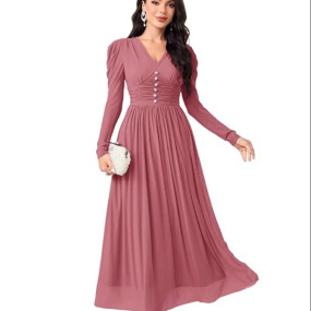 Stylish One Piece Long Maxi Dress for Women