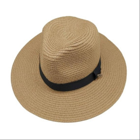 The Tie Hub Wide Brim Panama Straw Hat for Men