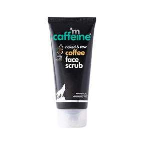 mCaffeine Coffee Tan & Dead Skin Removal Face Scrub (75gm)|Caffeine & Walnut Scrub for Face|Exfoliating & Brightening Scrub|Blackhead Remover,Whitehead Remover,Detan Pack I Face Scrub For Women & Men