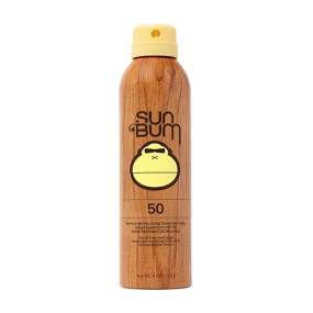 Sun Bum Moisturizing Sunscreen Spray, Spf 50, 6Oz Bottle, Oil Free, Hypoallergenic, Packaging May Vary