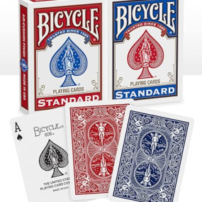 Bicycle Standard Rider Back Playing Card Game - Pack of 2 for All Ages, Standard Rider Back Playing Cards - Pack of 2,for Adult
