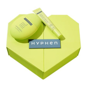 Hyphen Gift Kit Set for Women & Men|Vitamin - Infused Peptide Heart Gift Kit|Visible Dewy Glow & Moisturized, Juicy Lips|Anniversary, Birthday, Valentine, Raksha Bandhan & All Occasions Gift Set For Special Him/Her, Green, 1