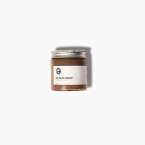 Batti & Co. Detan Brew Body Scrub | Cream Based Non Foaming Scrub | Infused With Walnut Shell Coffee And Chocolate | Exfoliant For After Sun Skin Care 100Gm