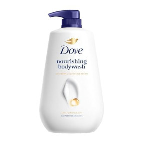 Dove Nourishing Bodywash with Triple Hydration Serum, 825ml