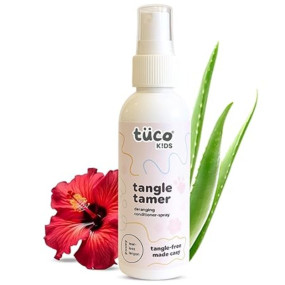 Tuco? Kids Tangle Tamer Hair Detangler Spray | Infused with Aloe Vera, Flaxseed & Methi | Ages 2-5, 4-10, 10-15, 5-10 Years | Paraben & Sulphate Free |100ml