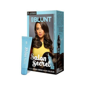Bblunt Salon Secret High Shine Cr?me Hair Colour - Chocolate Dark Brown - 100 g | Chocolate Dark Brown - 3.00 | No Ammonia