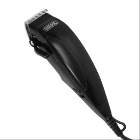 Home Cut Black Edition Hair Clipper Complete Hair Cutting Clipper with Thumb Adjustable Taper & Travel Pouch, Powerful Electromagnetic Motor with 14,400 strokes per min, Self-Sharpening Carbon Steel Blades, 10 Cutting Lengths