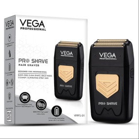 VEGA PROFESSIONAL Pro Shave Hair Shaver for Salon Professionals, Barbers and Salon-Like Shave at Home With Gold Titanium Foil & 210 Mins Runtime