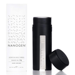 Nanogen Thickening Hair Fibres Hair Touch Up, 30g - Dark Brown