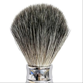 LOOM TREE? Men Shave Brush Professional Face Cleaning Shaving for Him Dad Birthday Gift Argent B | Personal Care | Shaving, Waxing & Beard Care | Manual Razors | Accessories | Shaving Brushes
