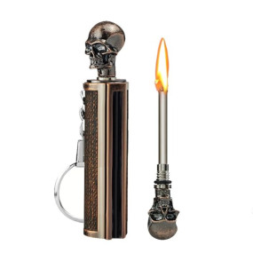 Bluetail Permanent Match ? Waterproof Flint Metal Matchstick Fire Starter, Emergency Survival Keychain Lighter for Camping, Hiking & Outdoor Use (Random Color & Design, Pack of 1)