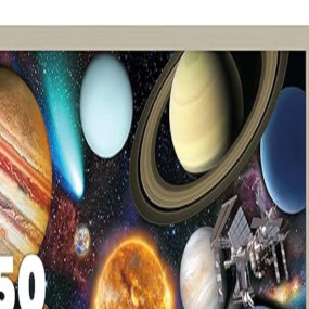 Frank in Space 250 Pieces Jigsaw Puzzles for Kids Above 9 Years Old & Adults ? Challenging and Educational Puzzle Game, Ideal for Home and Classroom,Multicolor