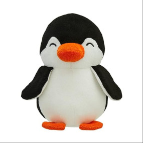 Amazon Brand - Jam & Honey Soft Penguin Plush Toy for Kids | Soft Toy for Boys and Girls | Super-Soft and Safe| Ideal for Gifting | Height 17 cm | Black and White