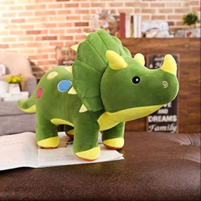 Tickles Cute Triceratops Dinosaur Soft Stuffed Plush Animal Toy for Kids Birthday Gift