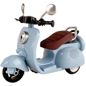 Have a Seat, Blue Inertia Scooter Toy, Have a Seat,Doll, Big into Energy, Perfect for Kids, Collectors, and Educational Activities