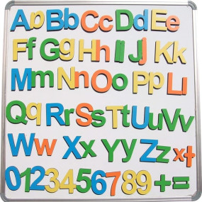 Click to see full view  Wooden Magnetic English Alphabet and Numbers(Includes Upper & Lower Case, Numbers