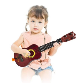 Toy Imagine 4 String Kids Guitar | Musical Instrument Toy for Boys & Girls | Baby Ukulele Style Toy for 2-10 Years | Beginner Gift for Children | Mini Acoustic Learning Toy for Toddlers