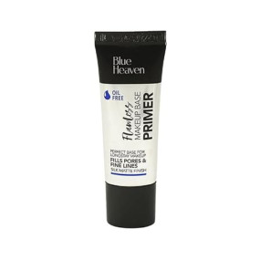 Blue Heaven Flawless Makeup Base Primer | Smooth & Long-Lasting Base | Pores & Fine Lines Minimizer Primer for Face makeup | Silk Matte Finish | Non-Greasy and Oil-Free | Silicon Gel-Based Infused with Aloe Extracts | 16ml