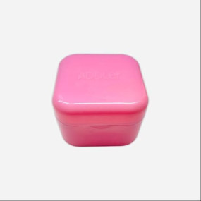 ADDLER DENTAL DENTURE CARE BATH/STRAINER BASKET RETAINER CLEANING SOAK FOR NIGHT GUARD. (AUTOCLAVABLE) QTY:- 1/ ORAL CARE/DENTURE CARE