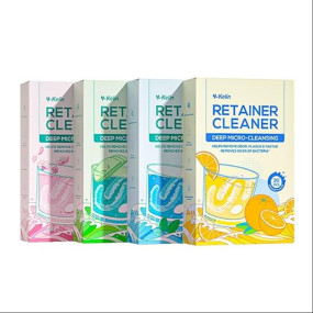 ATORSE? 30 Pieces Denture Cleaner Tablet Cleaning Tool False Tooth Cleaning Tablet Sakura Flavor|Health & Beauty | Oral Care | Denture Care