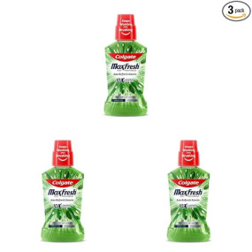 Colgate Plax Mouthwash - 250ml (Fresh Tea) (Pack of 3)