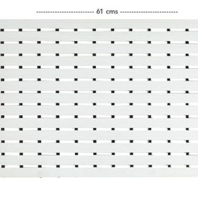 CASA-NEST Premium Shower Mat | Bath Mat (61 X 45 Cm) Anti Slip | Skid Proof for Bathroom and Wet Area | Ivory