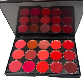 KIRA Cosmetics 15 Color Soft Matte Lipstick Palette