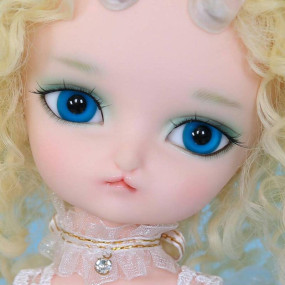 Lyla 6mm Doll Eyeballs Round Glass Eyes for DIY Doll Making Crafts Blue