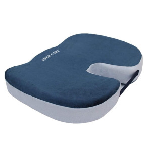 Eder Care Doctor Recommended Coccyx Seat Cushion for Tailbone Pain Relief,Sciatica Pain Relief,Hip Support,Lower Back Support - Orthopedic Foam Chair Cushions for Sitting with Removable Cover. - Blue