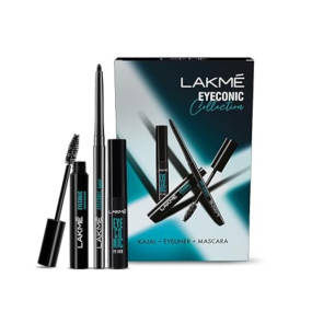 LAKM? Eyeconic Regime Kit- Kajal | Mascara| Eyeliner 13.35 ml