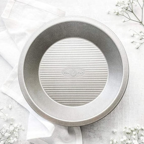 USA Pans Bakeware Aluminized Steel Pie Pan, 9-Inch