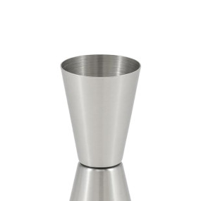 Dynore Stainless Steel Tall Peg Cocktail Jigger, Shot Glass, Double Side Drink Measuring Bar Tool 30/60 ml