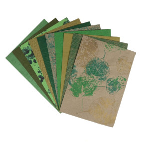 Kidsy Winsy Craft Paper Pack | 10 Assorted A4 Size Deco Deep Foils | Decorative & Printed Sheets for DIY Art & Craft | Perfect for Painting, Drawing, Scrapbooking, Projects & Journaling (100-250 GSM)